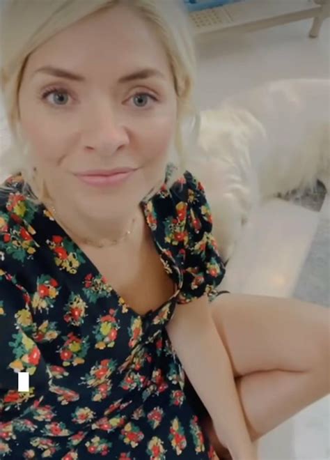 holly willoughby topless|Holly Willoughby strips off topless and turns her bedroom ...